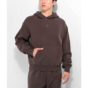 Ninth Hall Fundamentals Brown Boxy Hoodie Size XL Oversized